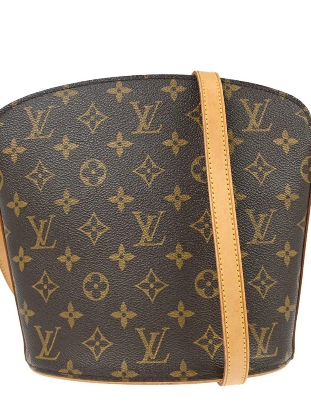LOUIS VUITTON DROUOT SHOULDER BAG PURSE MONOGRAM